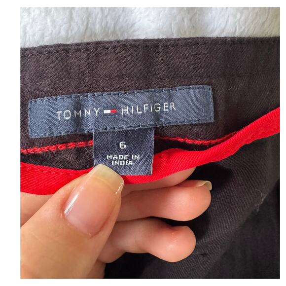 Tommy Hilfiger Black Women's Size 6 100% Viscose Casual Comfort Wide Leg Pants - Picture 2 of 7